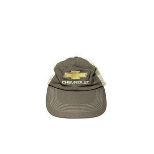 Chevy Chevrolet Embroidered Logo Mesh Back Adjustable Hat Cap One Size